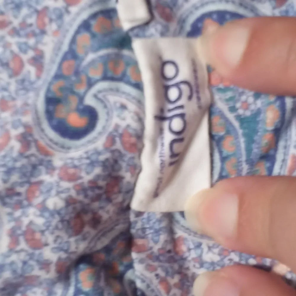 LIKE NEW  Vintage GREAT NORTHWEST INDIGO SLEEPWEAR shirt